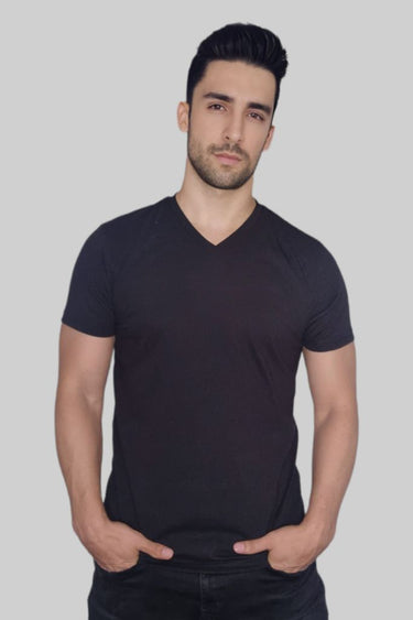 Playera de Algodon Cuello